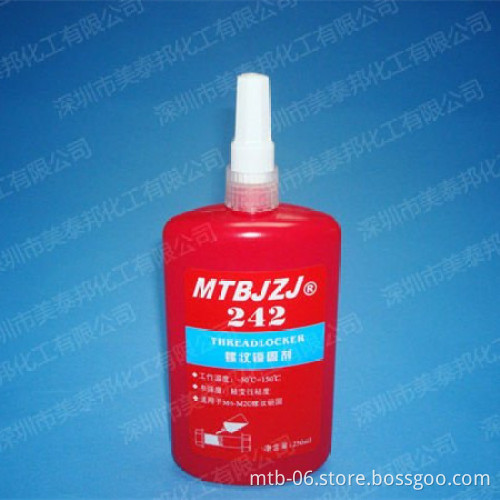 Excellent Chemicals Resistance Thread Locker